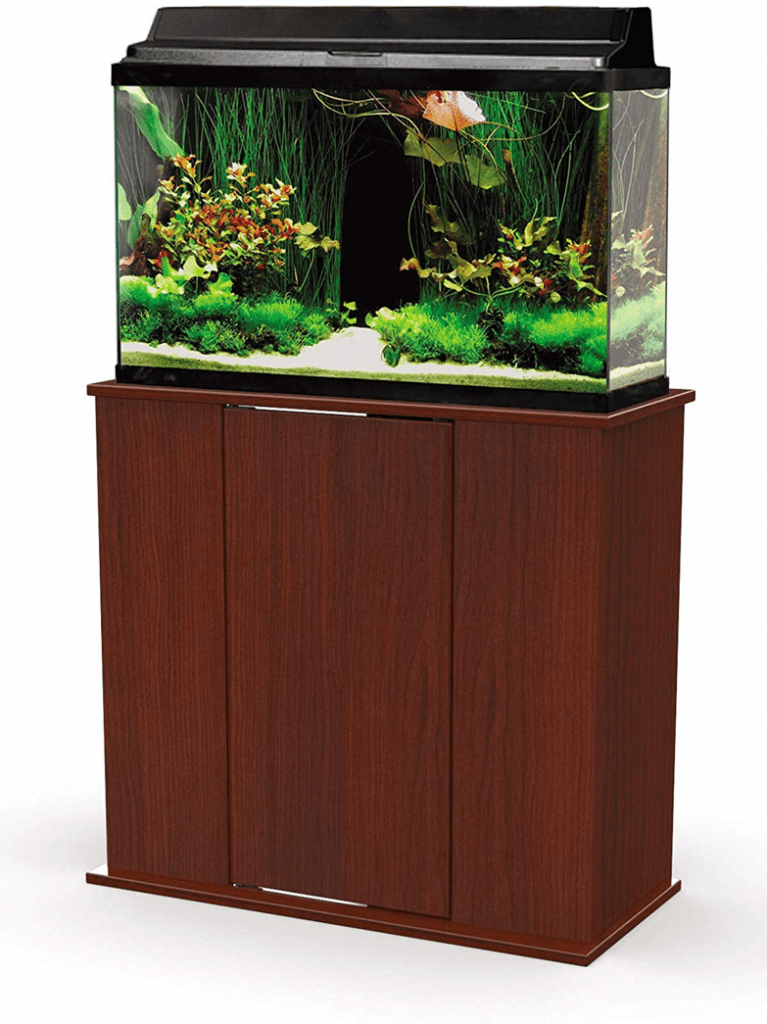 modern stand with 2 doors for aqarium tank