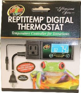 reptile thermostat multiple probes Zoo Med Reptitemp RT 600 digital thermostat controller