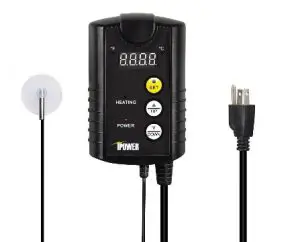 reptile thermostat multiple probes iPower digital heat mat controller